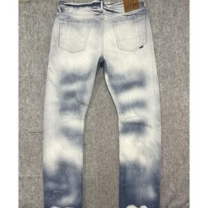 PRPS Men's Barracuda Hiroshima Jeans 100% Cotton Button Fly Indigo - Size 38x34